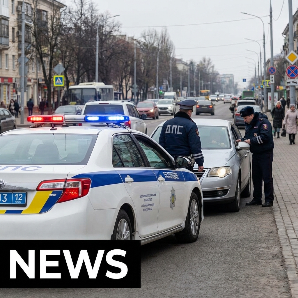 Police Car Traffic Stop